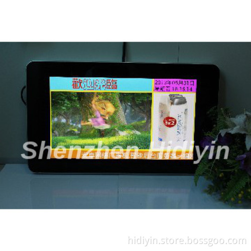 USB/SD/WIFI/HDMI/3G/RJ45 22" bus ad player media displayer